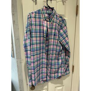 Polo Ralph Lauren Plaid Performance Button Down Shirt - Size M - Classic Fit